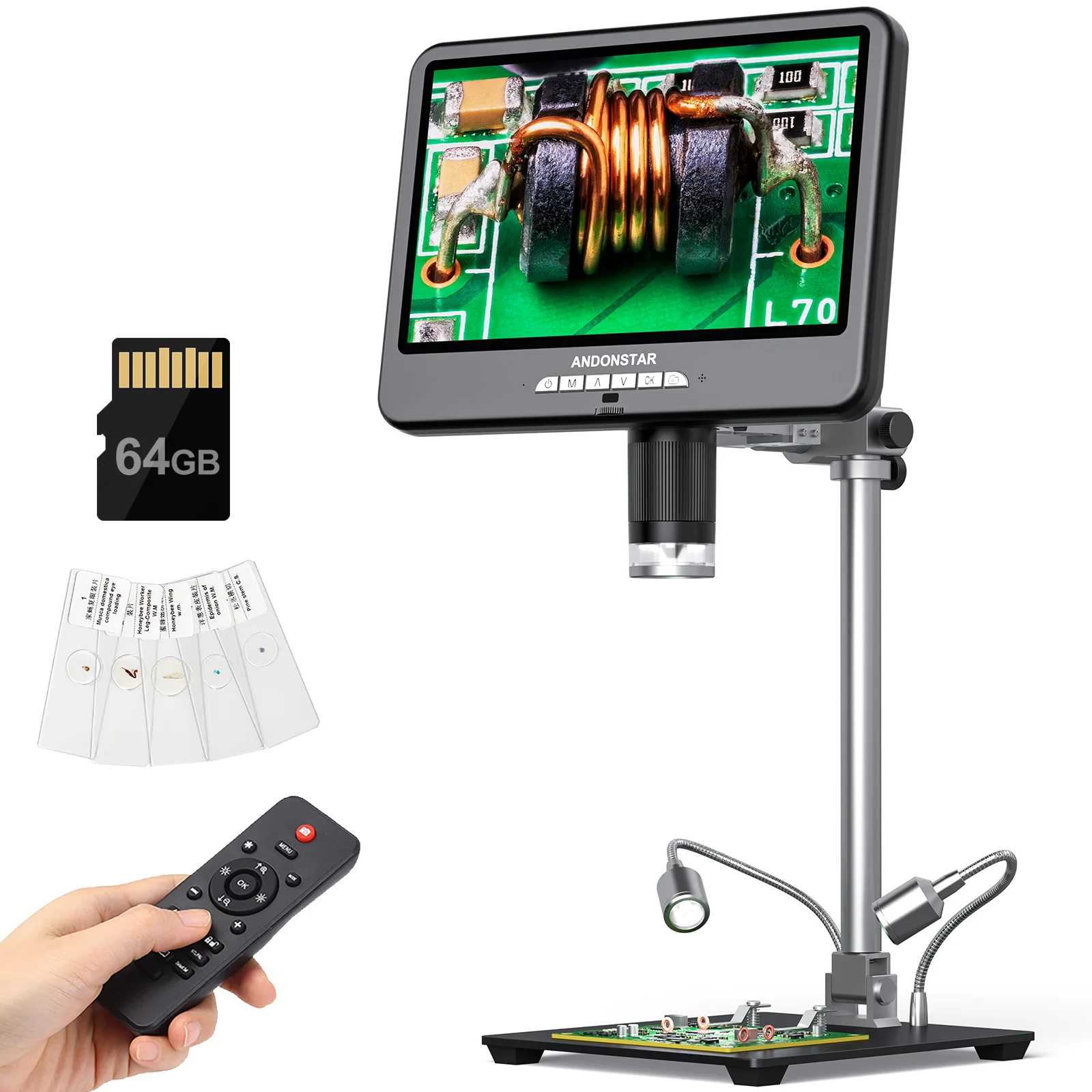 Цифровой микроскоп Andonstar A – обзор и цена Digital Microscope