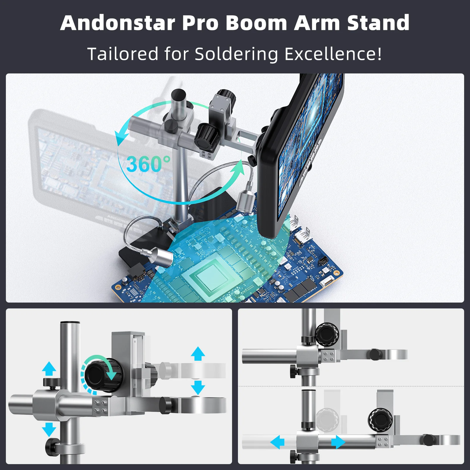 Цифровой микроскоп Andonstar A – обзор и цена Digital Microscope