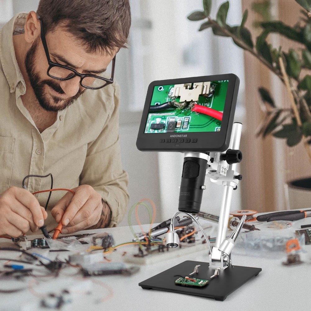 Цифровой тринокулярный микроск – обзор и цена Digital Microscope
